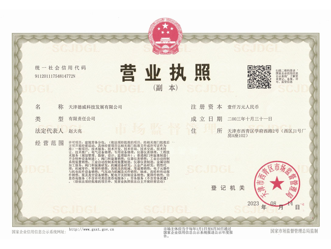 Business license